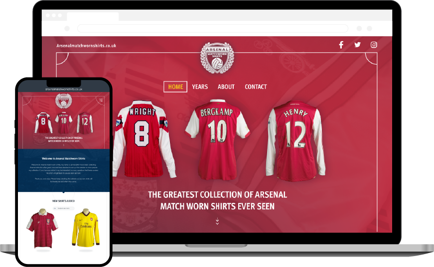 Arsenal store uk sales